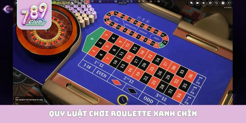 Quy luật chơi Roulette xanh chín